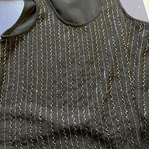 Olive & Oak Beaded Top & Susan Graver Top, Size XS, Set of 2 - Picture 4 of 15